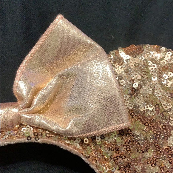 Authentic Disneyland rose gold headband ears - Picture 3 of 3